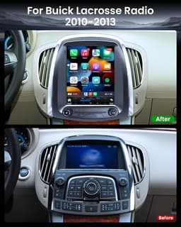9.7in Android Car Stereo for Buick Lacrosse 2010-2013 Wireless CarPlay GPS WiFi gallery image