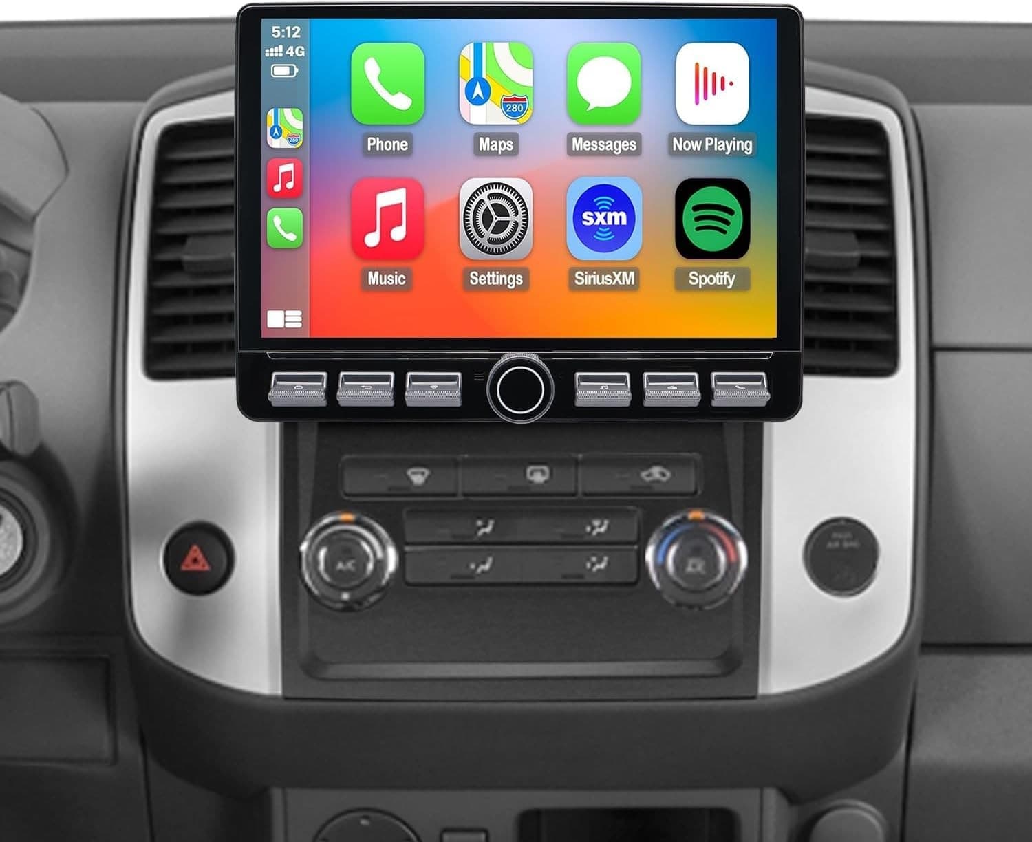QLED Car Stereo for Nissan Frontier Xterra 2009-2012 CarPlay 10.1in
