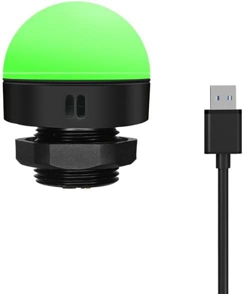 ANDONT 3-Stack USB LED Andon Tower Light 5V Red Yellow Green Buzzer