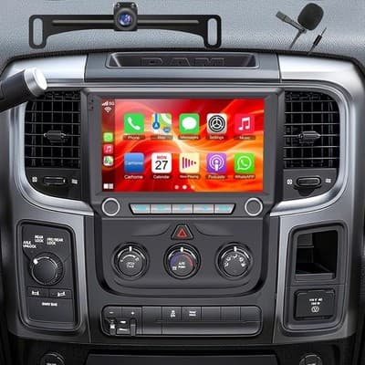 Android 13 Car Stereo Wireless CarPlay Android Auto Dodge Ram Pickup 1500 2500 3