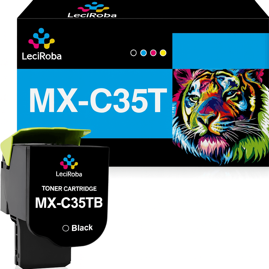 Compatible Toner Cartridge MX-C35T Sharp MX-C357F MX-C407P Printer - Black Only