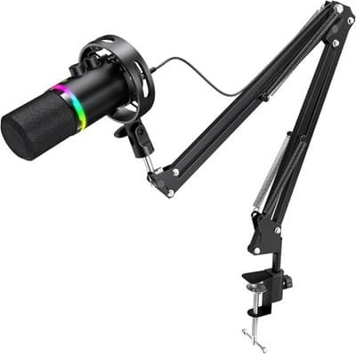 Microphones & Wireless Systems Yanmai Gaming Microphone Dynamic RGB PC Microphon