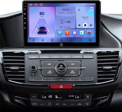 10in Android 13 Car Stereo Wireless CarPlay Android Auto Honda Accord GPS Bundle