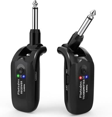 Other Guitar & Bass Accessories Black 5.8GHz Wireless Guitar System Wireless Gui