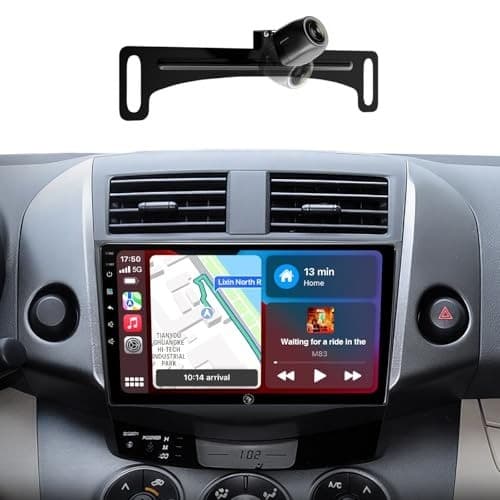 Android 13 Car Stereo Wireless CarPlay Android Auto Toyota RAV4 2006-2011 Bundle