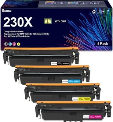 Toner Cartridge SCCOLOR 230X Toner Cartridge High Yield Compatible 230X W2300X