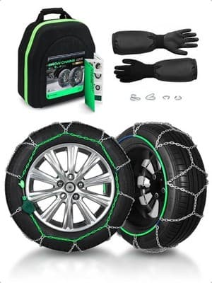 SWC0004 Tire Chains, Anti-Skid & Socks Sand | SWC0004 Set of 2 Snow Chains 16mm