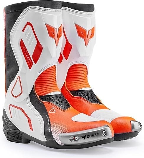 Motorcycle Riding Boots Dual-Axis Racing Anti-Slip TPU Protection Men Women