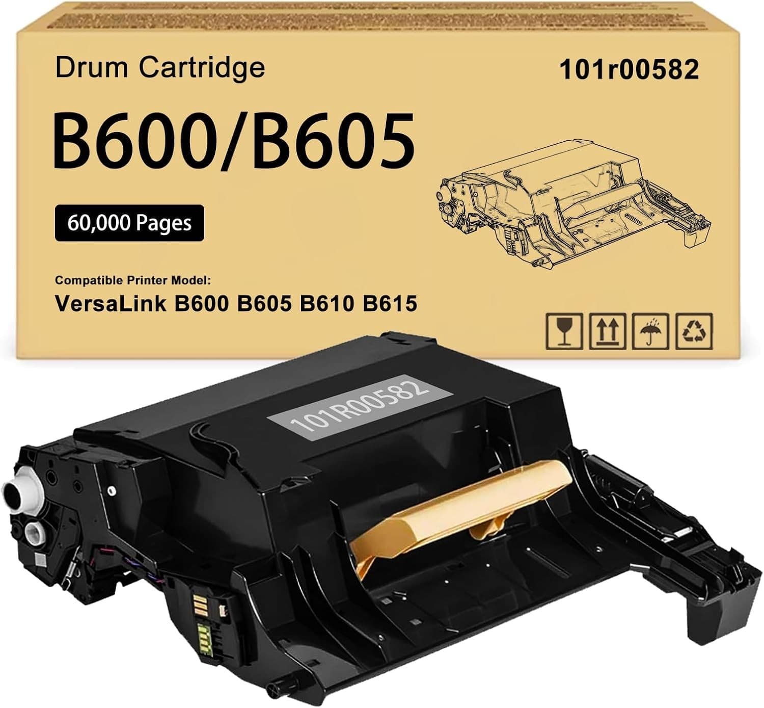 Xerox VersaLink B600 B605 B610 B615 Drum Unit 101R00582 Replacement 60K