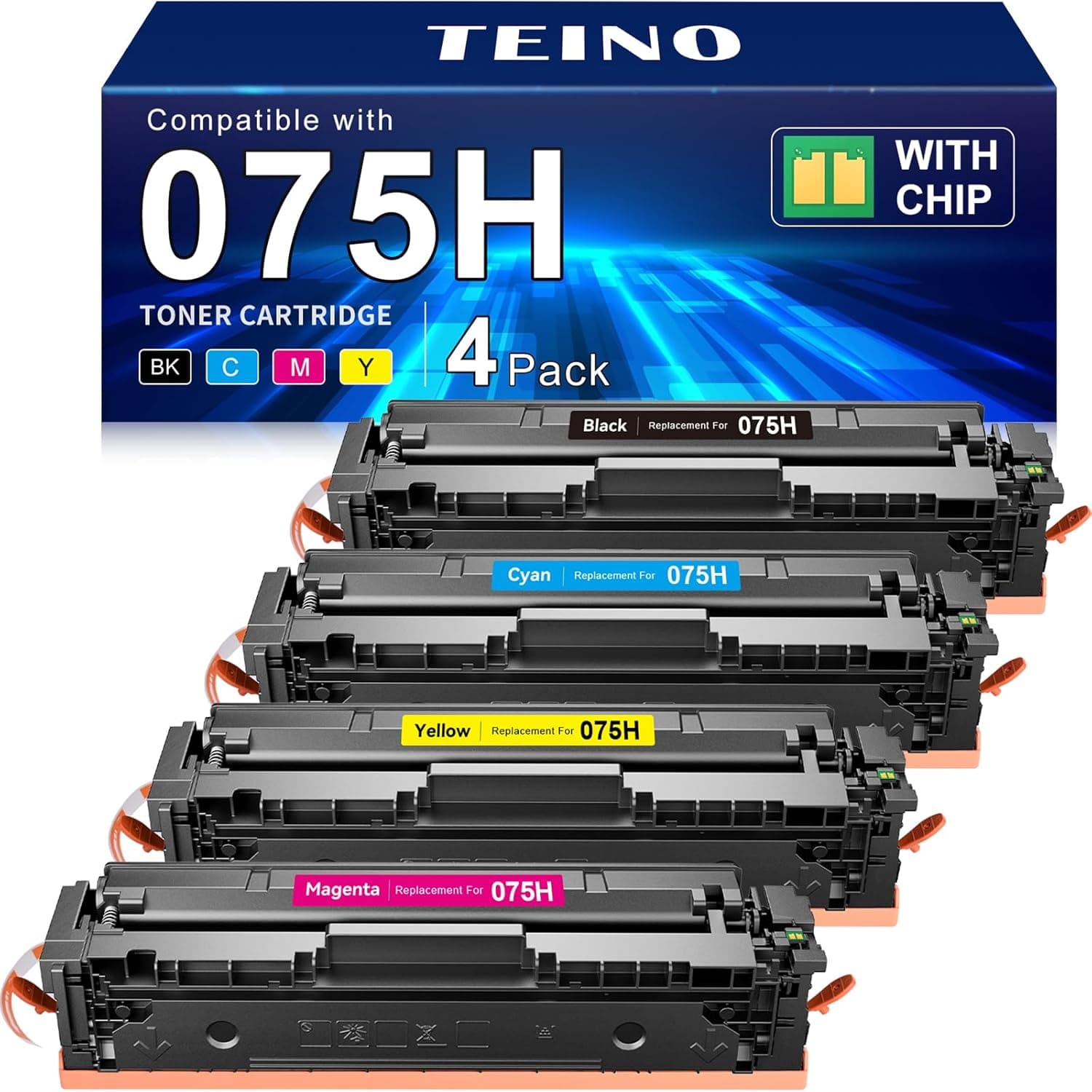 Toner Cartridge TEINO 075H Toner Cartridge Set Compatible Toner Cartridges Ready