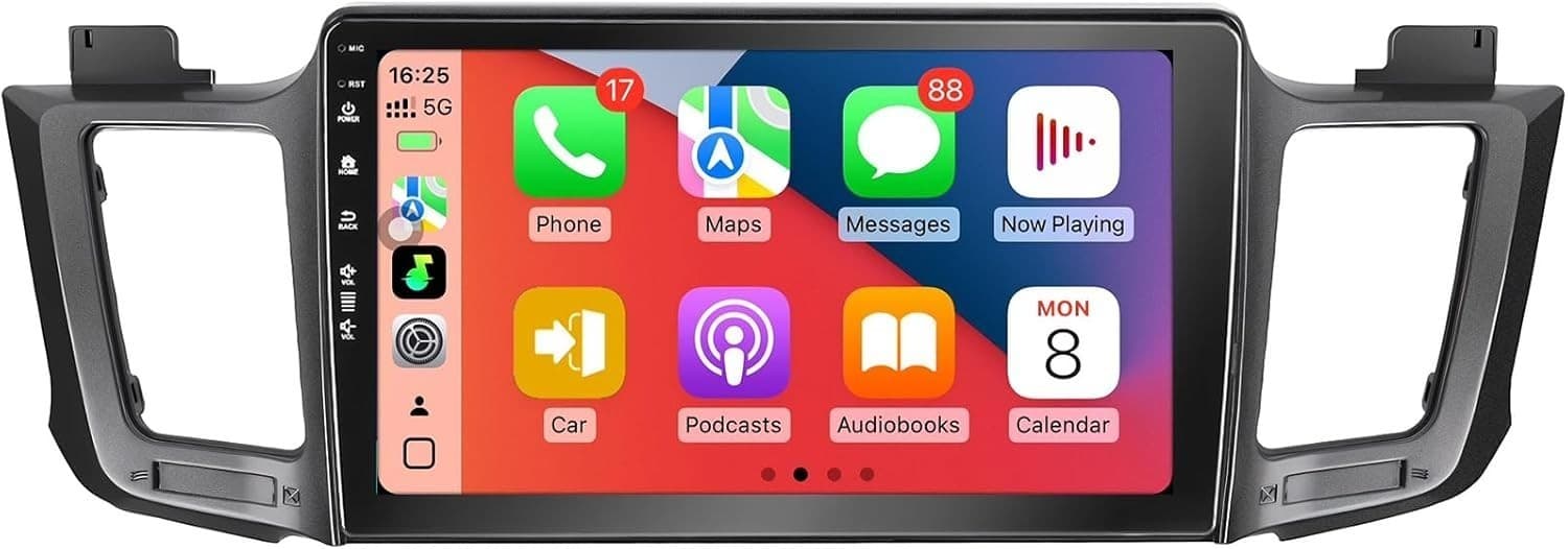10.1″ Android 13 Car Stereo Toyota RAV4 2013-2018 w/ CarPlay & Backup Cam