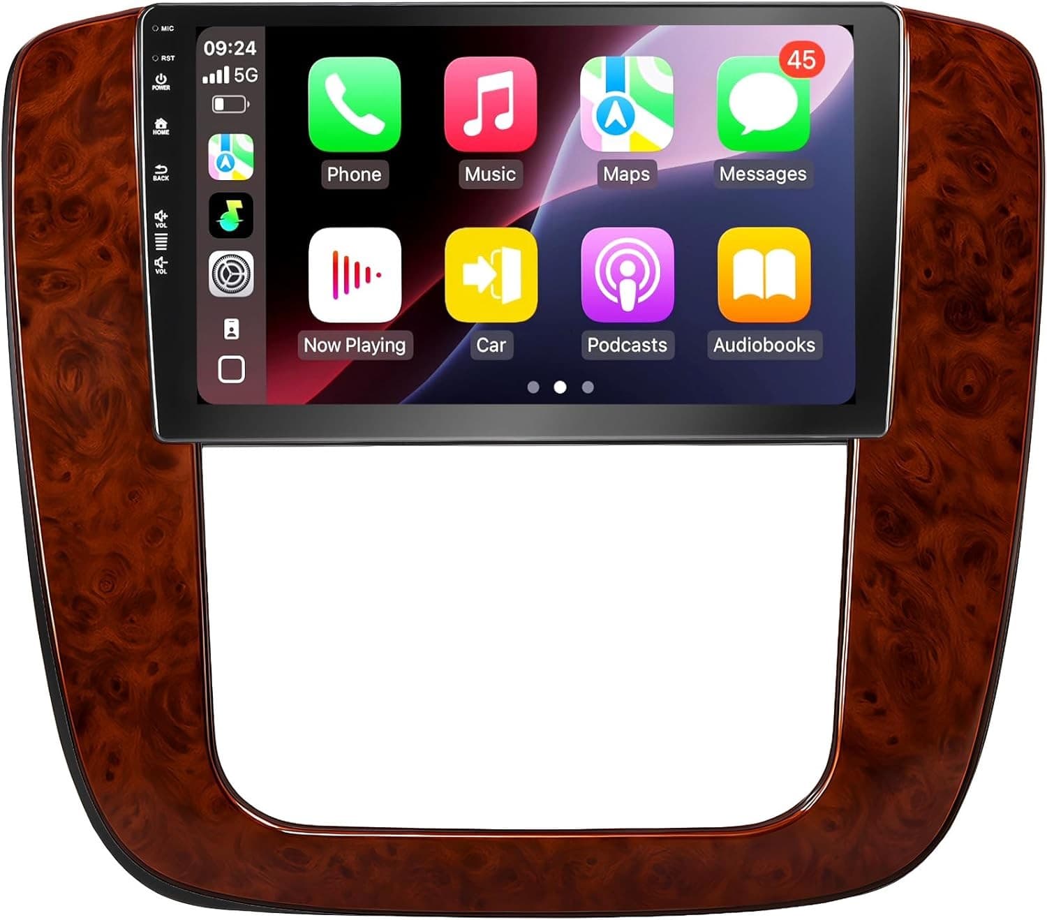 Video In-Dash Units w/GPS 2007 9in QLED Android 13 Car Radio Stereo GMC Yukon Ch