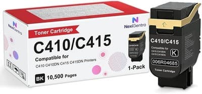 C410 Black Toner Cartridge 006R04685 Toner Cartridges Compatible for Xerox Genui