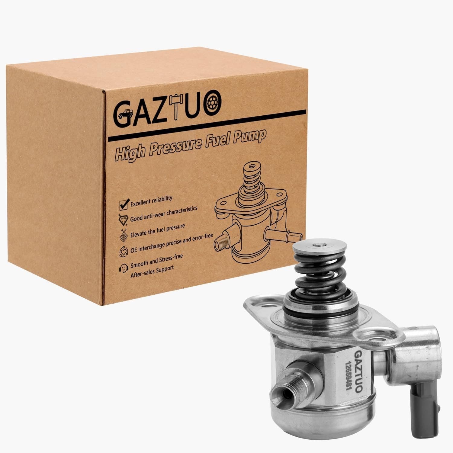 High Pressure Fuel Pump 12658481 Compatible 2.0L 2.5L L4 Regal Impala Malibu