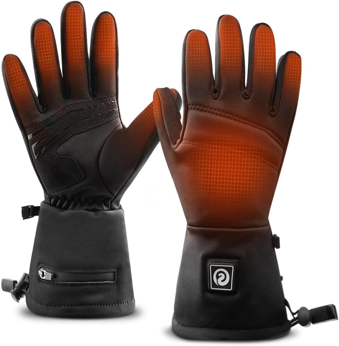 SAVIOR HEAT Heated Liner Gloves 7.4V Rechargeable Winter Electric Ski Gloves XXS