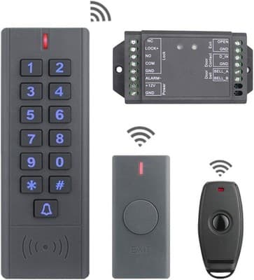 RFID Readers & Writers Grey Access Control Keypad Reader Smart Keypad Lock IP65
