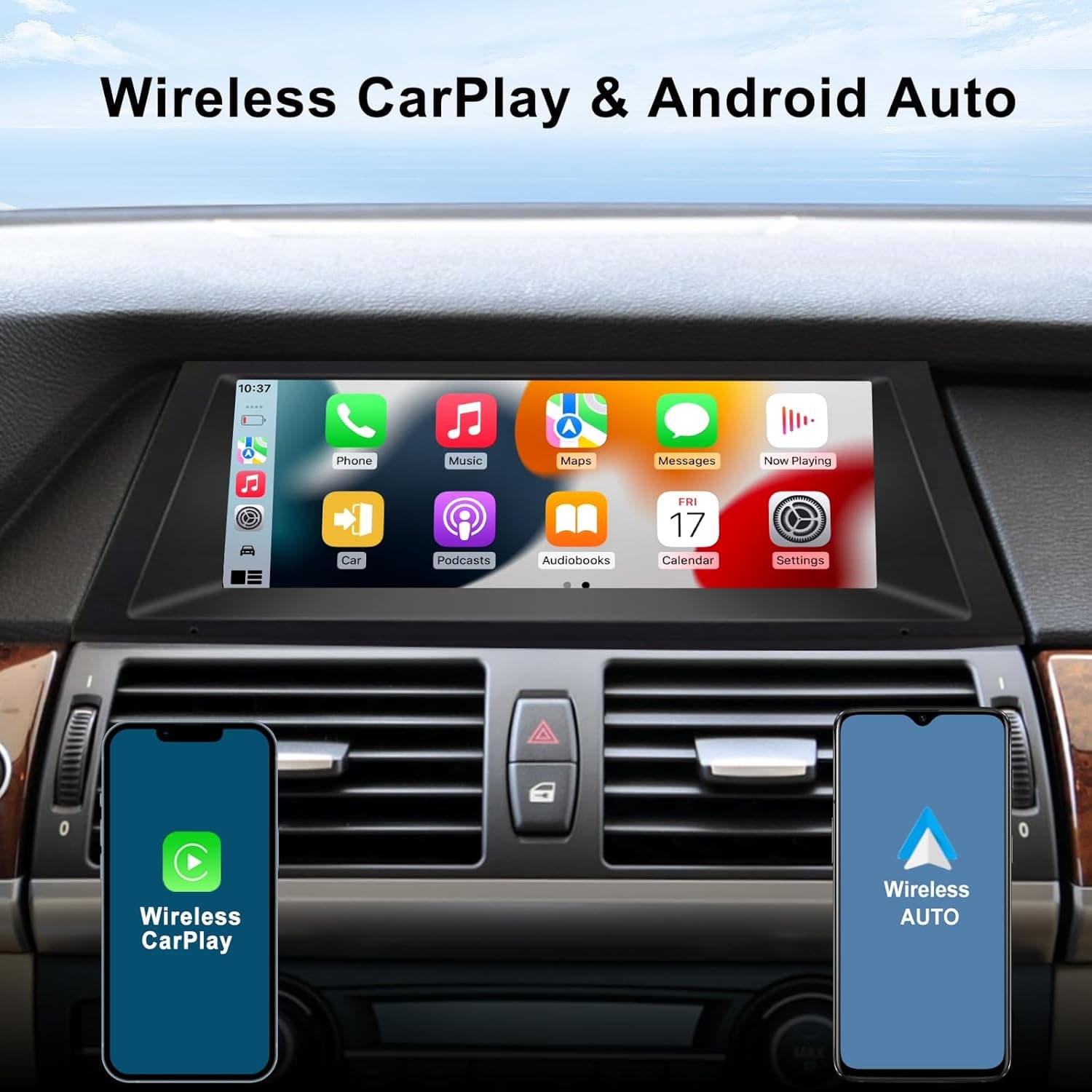 Video In-Dash Units w/GPS CCC 2007 8.8in CarPlay Screen BMW E70 E71 2007 2010 Ye