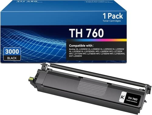 High-Yield TN760 Toner Cartridge for Brother HL & MFC Printers – 3000 Pages