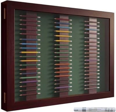 Display Cases & Stands Cherry Golf Pencil Display Case 17inx14in,Golf Pencil Cab