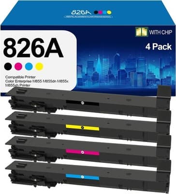 826A Toner Cartridge Replacement for HP 826A CF310A CF311A CF313A CF312A Compati