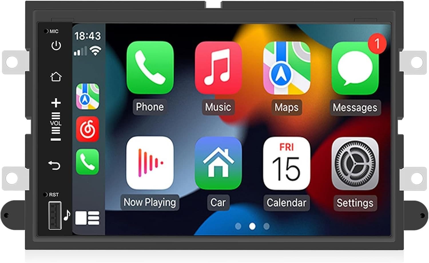 7 Inch Car Stereo for Ford F150 2004 2008 Wireless CarPlay Android Auto