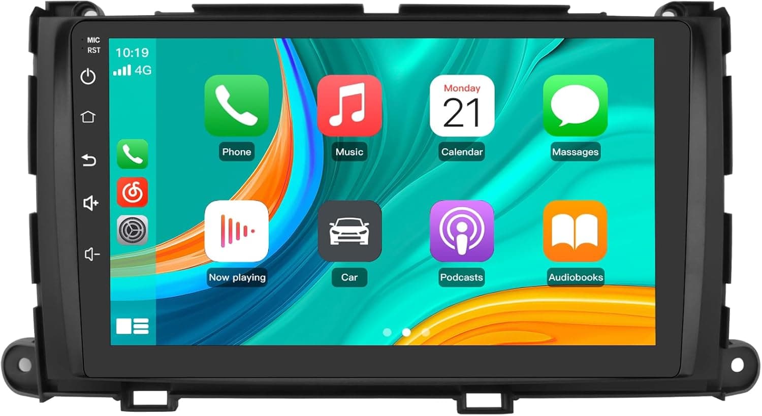 Android 13 Car Stereo Toyota Sienna 2011-2014 Wireless CarPlay GPS 9in