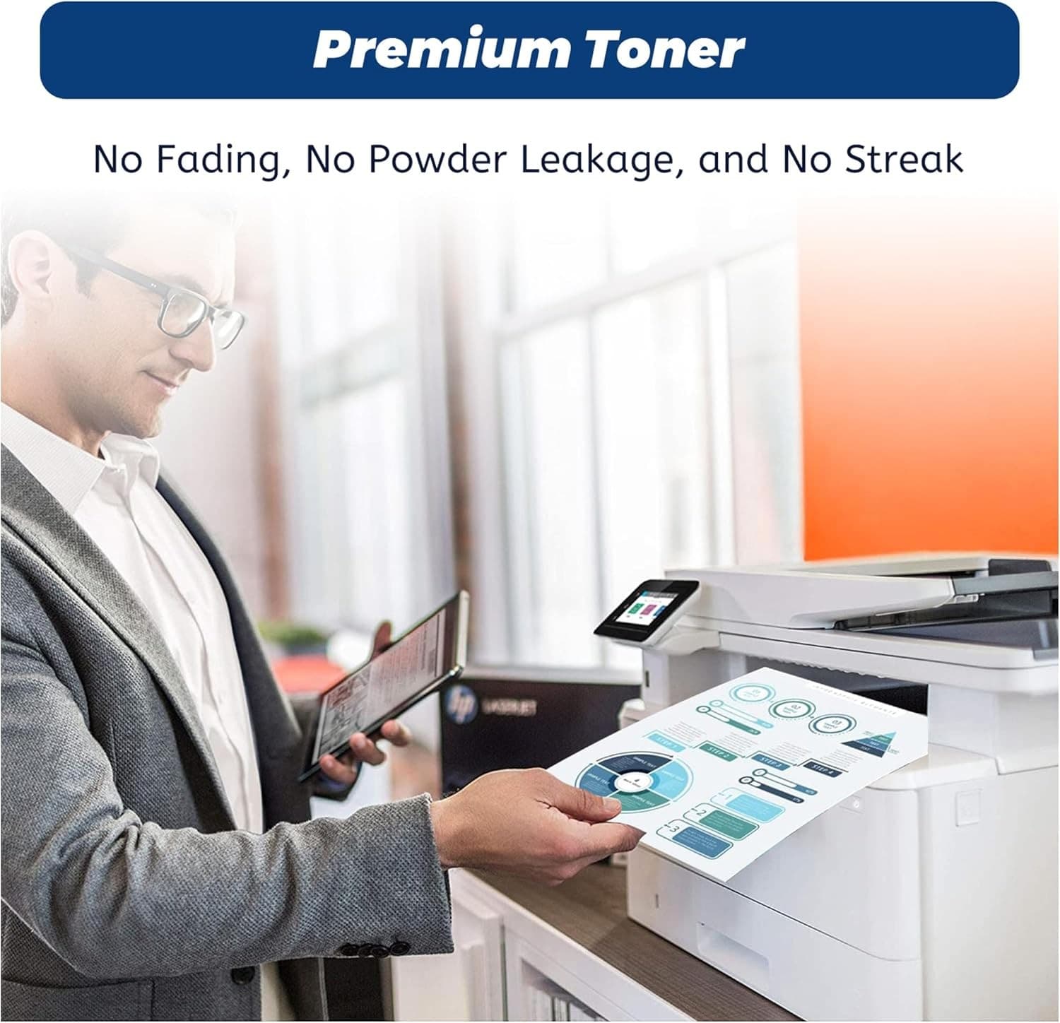 213A Toner Cartridge,4 Pack Compatible for HP 213A 213X 213Y for HP Color LaserJ