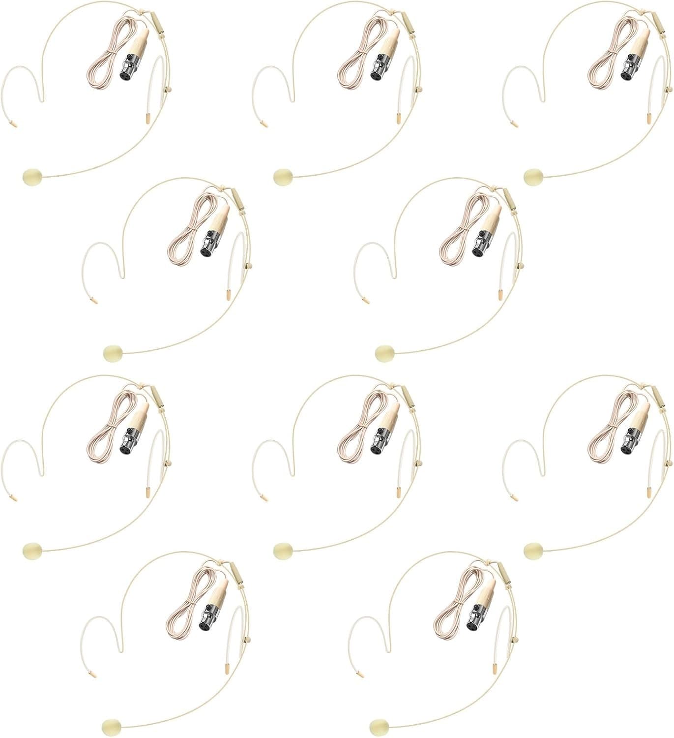 Double Earset Headset Microphone Microphones & Wireless Systems Windscreen 10 Pa