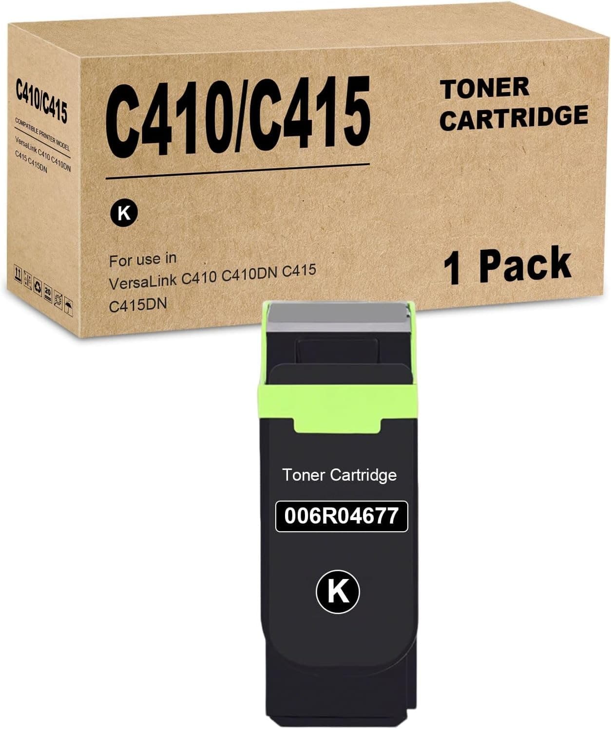 Compatible C410 C415 Toner with Chip Replacement for Xerox VersaLink C410 C415