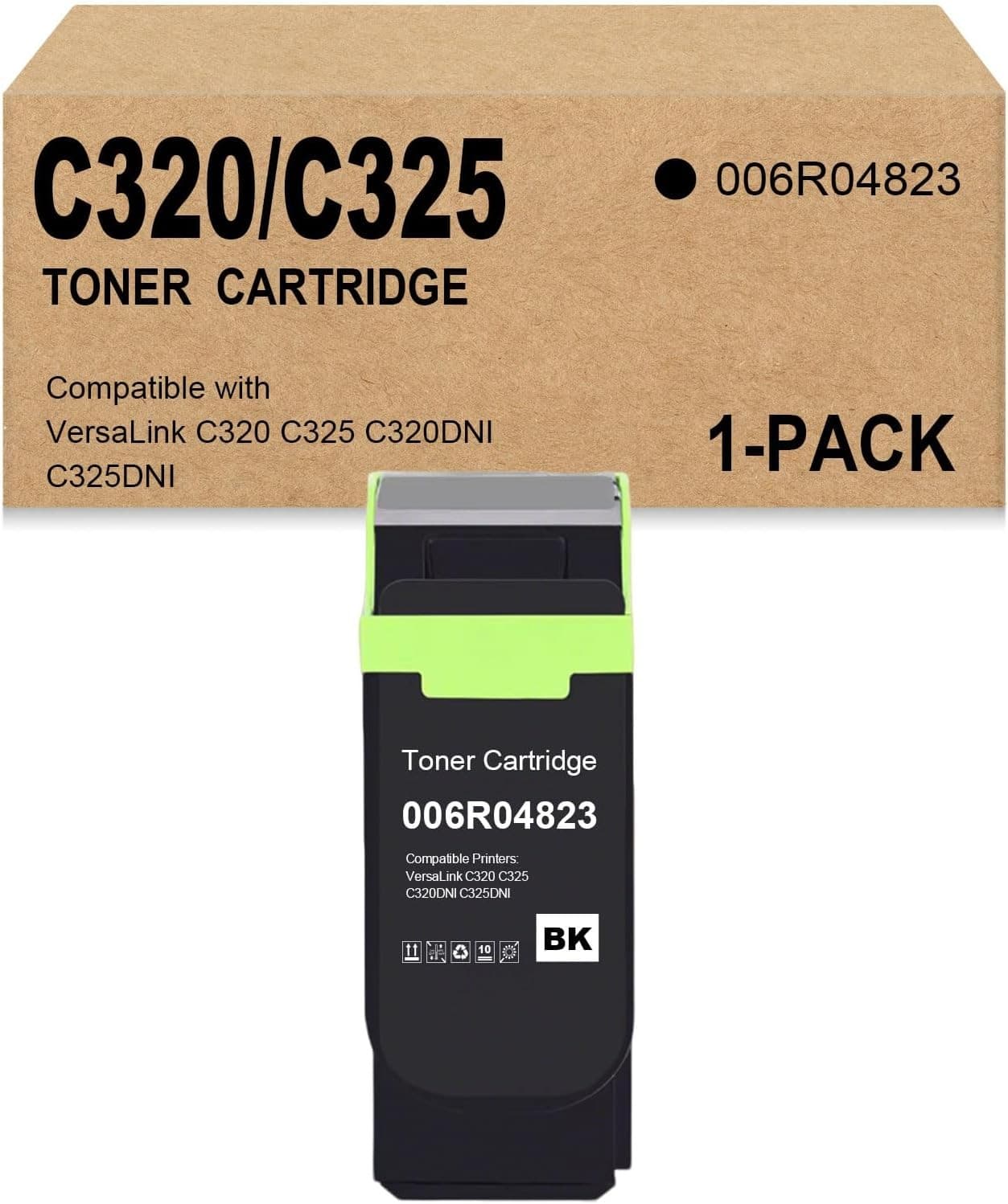 C320 C325 Toner Cartridges Replacement for Xerox 006R04823 Toner Cartridges 1 Pa