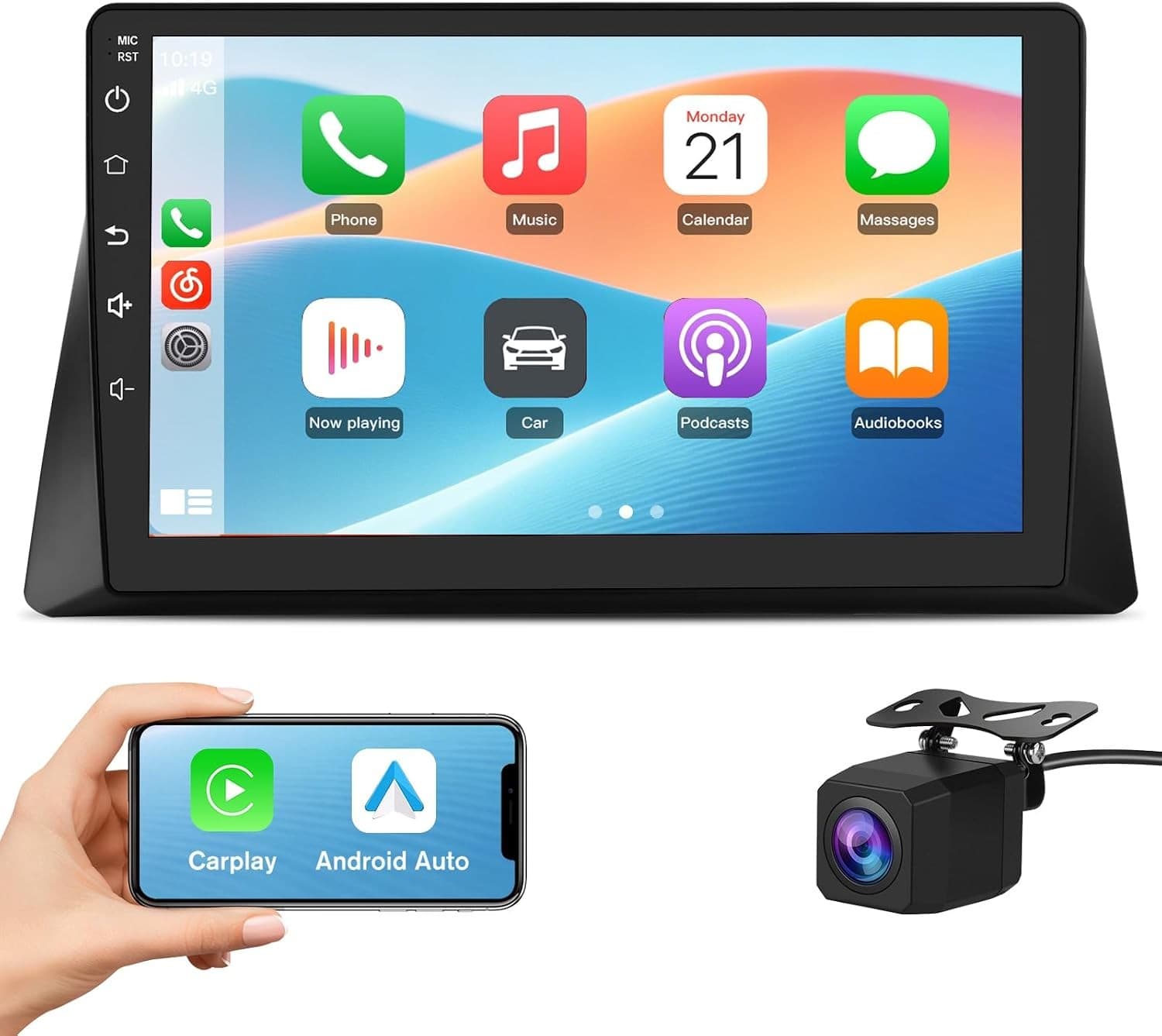Video In-Dash Units w/GPS 2008 5G WiFi 64GB ROM Car Radio Stereo Honda Accord