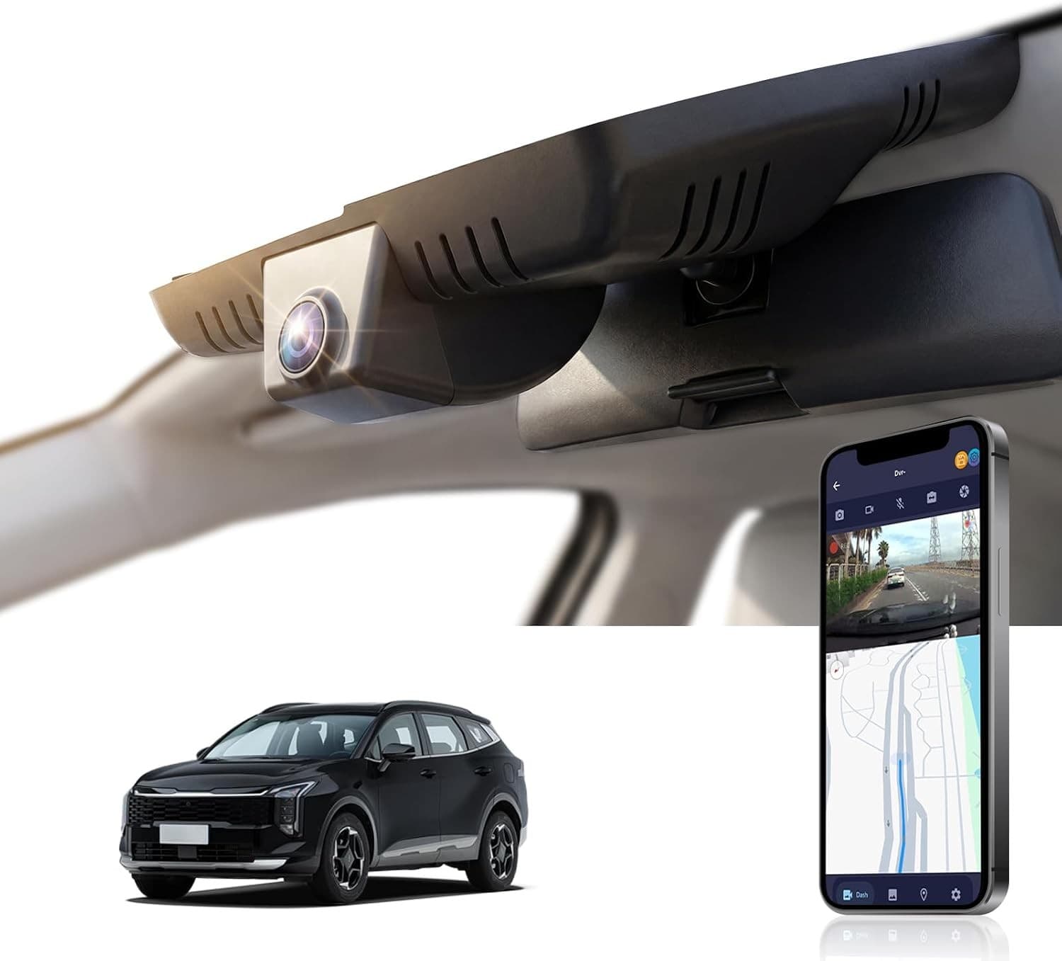 FUVYMYT 4K OEM-Style Dash Cam Kia Sportage 2026 64GB WiFi