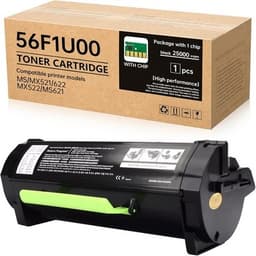 56F1U00 56F1U0E Ultra High Yield Black Toner Cartridge - Compatible with Lexmark gallery image