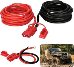 Wiring, Harnesses & Connectors 24 FT 2 AWG Quick Disconnect Winch Power Cable 2 gallery image