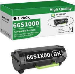 66S1X00 Extra High Yield Toner Cartridge Use for MS631 MS632 MX632 Printers Kit gallery image