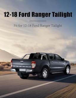 2012-2018 Ford Ranger Taillight Rear Left or Right Assembly Halogen Dustproof gallery image