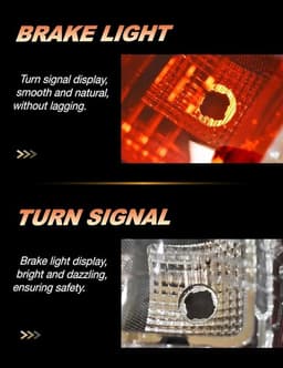 2012-2018 Ford Ranger Taillight Rear Left or Right Assembly Halogen Dustproof gallery image