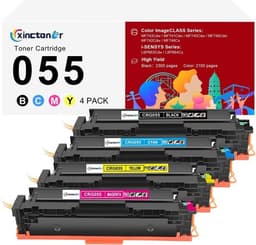 High Yield 055 055H Toner Cartridge Set for Canon MF743 MF746 LBP664 Printers gallery image