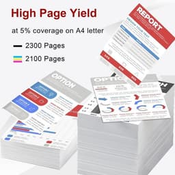 High Yield 055 055H Toner Cartridge Set for Canon MF743 MF746 LBP664 Printers gallery image