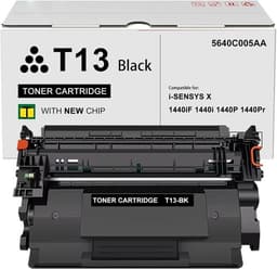 T13 Black Toner Cartridge 5640C005AA for Canon i-SENSYS X 1440i 1440iF Printer gallery image