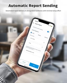 Cloud Employee Time Clock Fingerprint RFID WiFi App Payroll Attendance gallery image