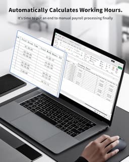Cloud Employee Time Clock Fingerprint RFID WiFi App Payroll Attendance gallery image