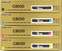 006R01697 006R01698 006R01699 006R01700 Toner 4 Pack for Xerox C8030 gallery image