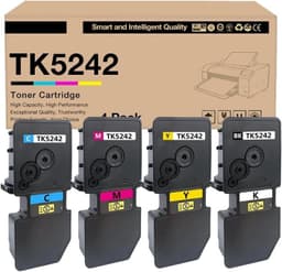TK-5242 High Yield Toner Cartridge 4 Pack for ECOSYS M5526cdw P5026cdw gallery image