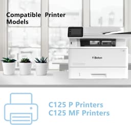 C125P C125MF Toner 4 Pack 434060 434061 434062 434063 High Yield gallery image