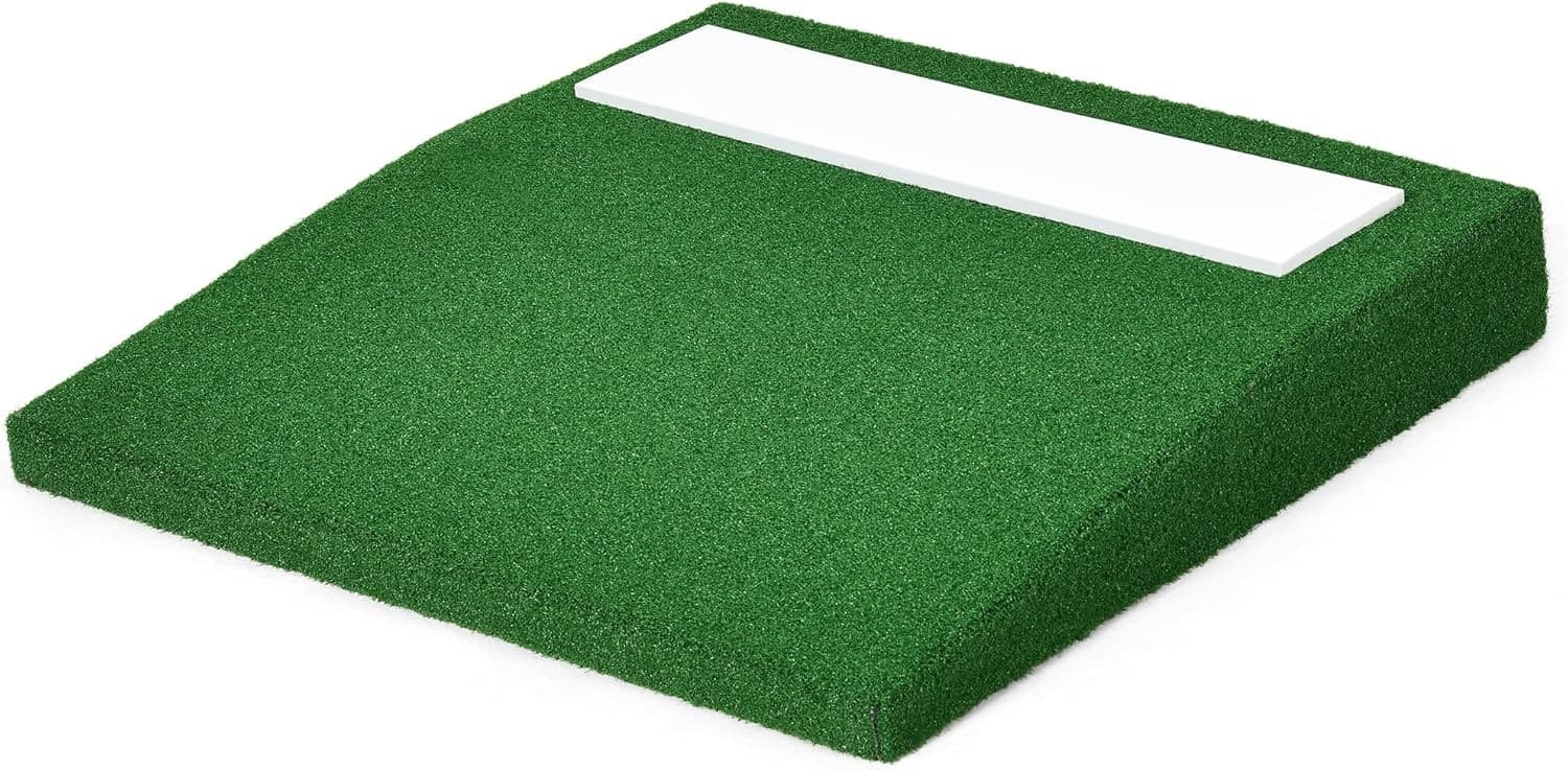 Portable Pitching Mound for Baseball Softball Training Non-Slip Rubber Plate