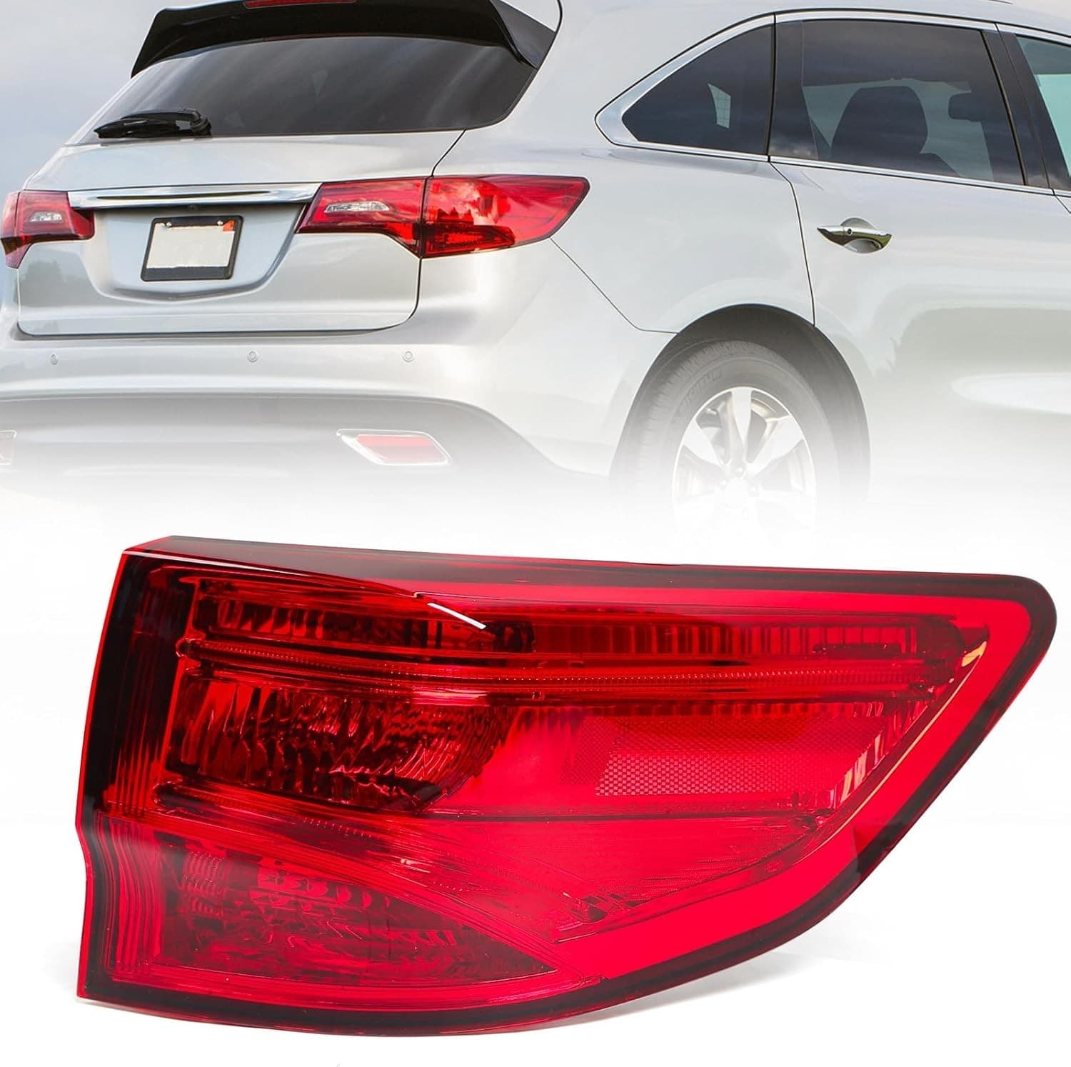LED Tail Light for Acura MDX 2014-2020 Passenger Right OE Style Plug Play