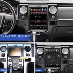 Car Audio In-Dash Units 12.1 Carplay Screen Ford F150 Raptor Wi-Fi Bluetooth Kit gallery image