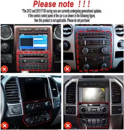 Car Audio In-Dash Units 12.1 Carplay Screen Ford F150 Raptor Wi-Fi Bluetooth Kit gallery image