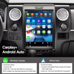 Car Audio In-Dash Units 12.1 Carplay Screen Ford F150 Raptor Wi-Fi Bluetooth Kit gallery image